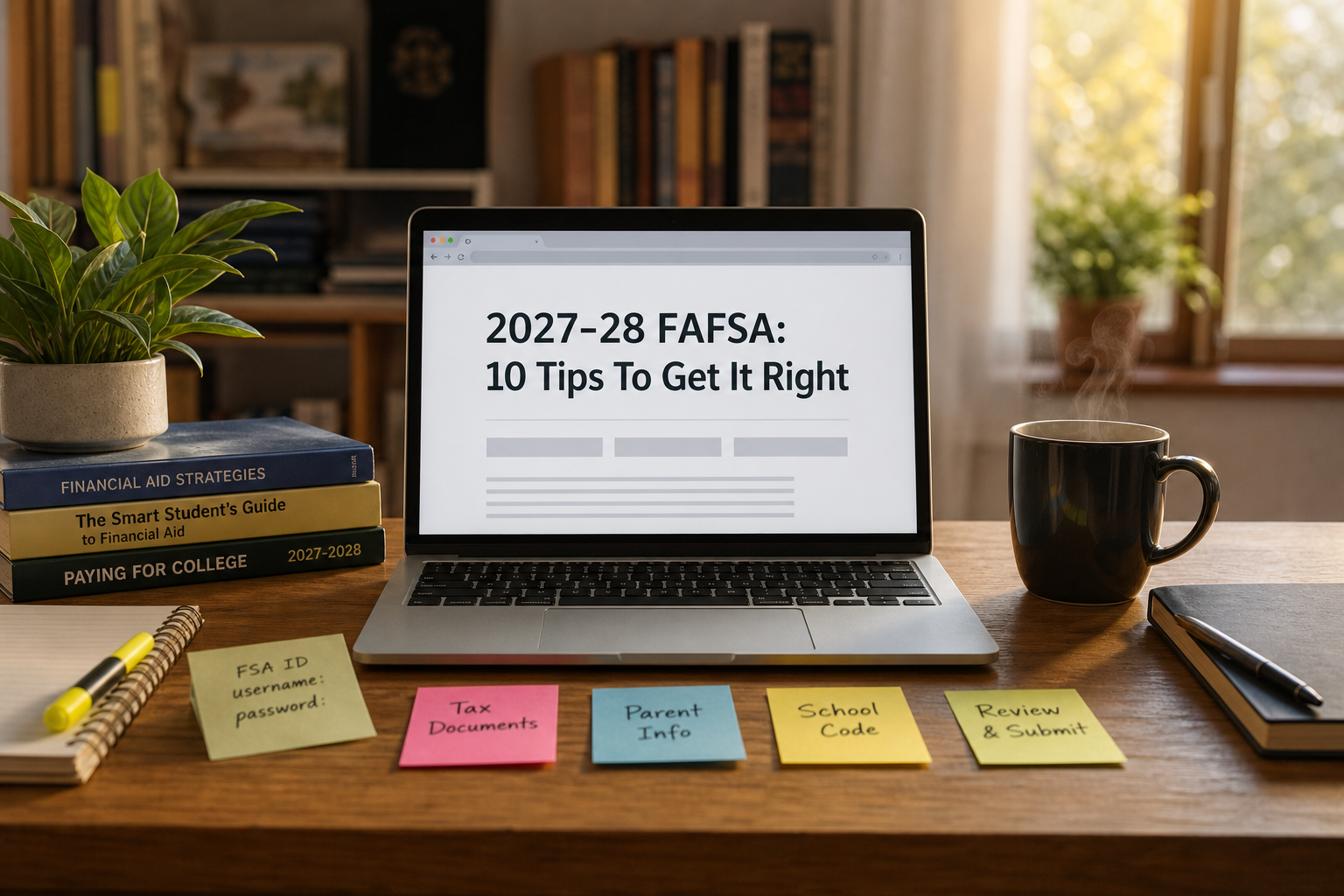 Completing the 2027–28 FAFSA: 10 Tips To Get It Right